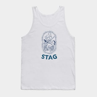 Stag, Winter Sports, Wildlife T-shirt,  Hunting T-shirt, Stalking T-shirt Tank Top